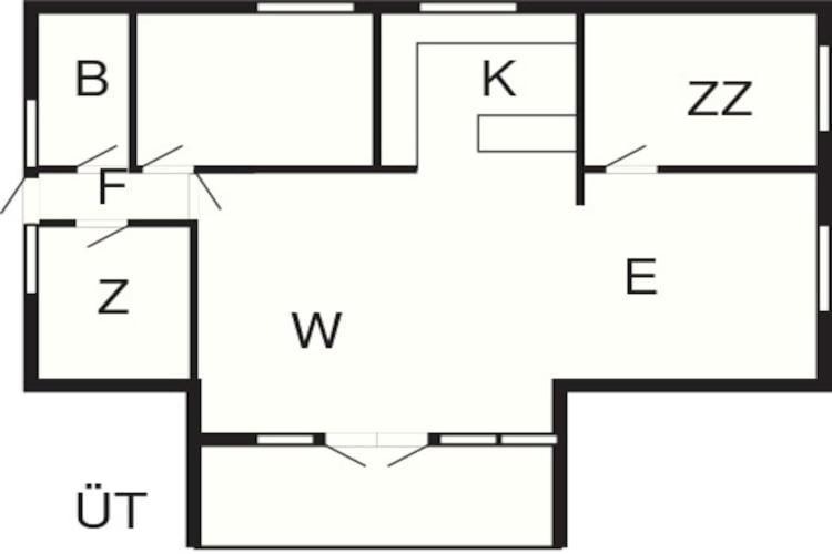 6 Person Holiday Home In Ansager Luaran gambar